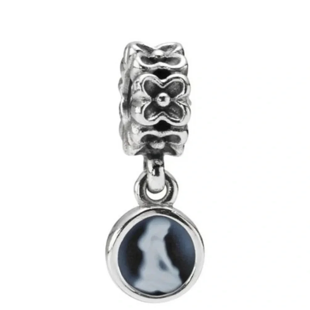 RARE Genuine Retired PANDORA Virgo Cameo Dangle Charm; 790500CAM; Limited Run - Picture 1 of 6
